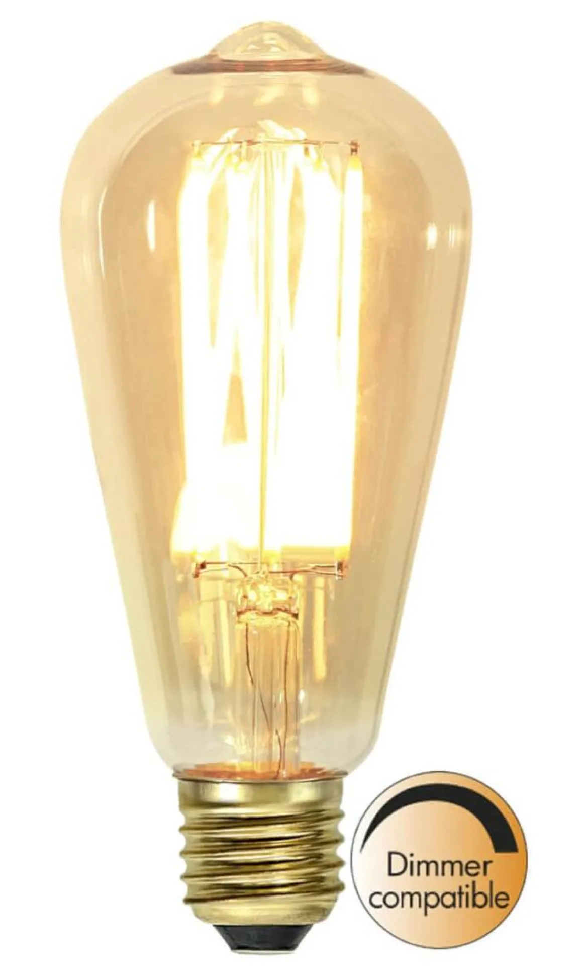 E27 Vintage Gold Navigation 3.7W 1800K 240lm LED-Lampa