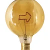 E27 WORDS Arrow Dimbar 2,5W 2000K 67lm LED-Lampa