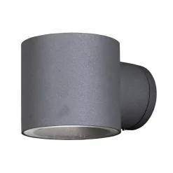 EKERUM Vägglampa Ute 9cm Grå IP44