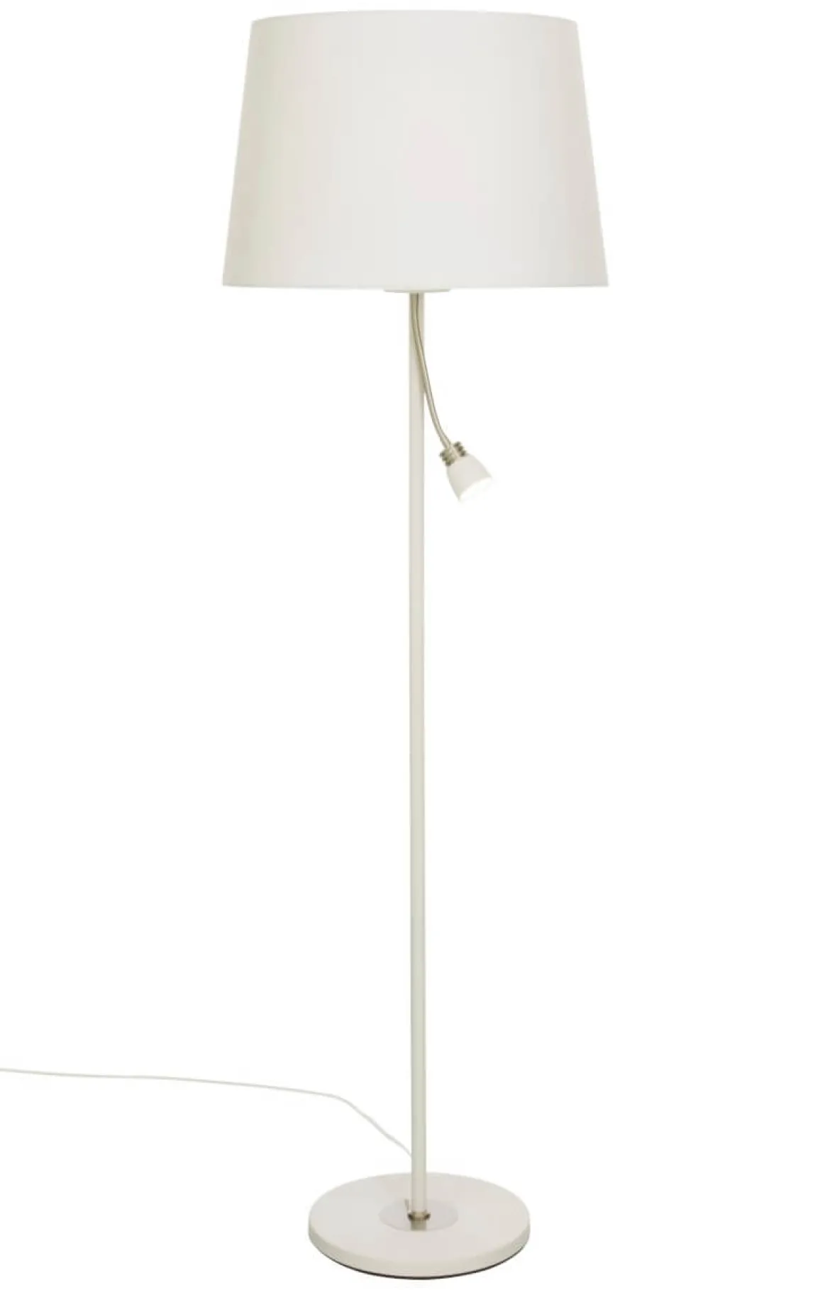 EKETORP Golvlampa LED 145cm Vit/Stål