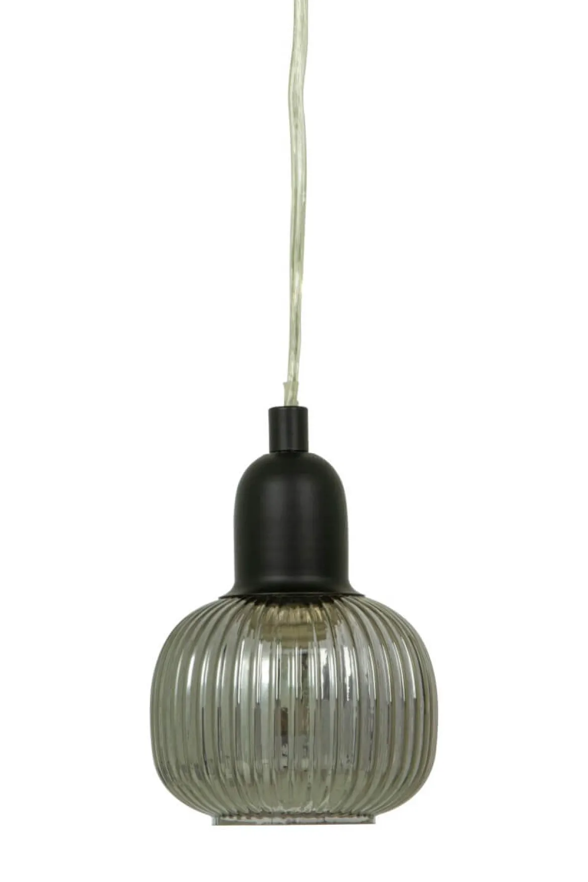 ELIN Fönsterlampa 15cm Svart/Rökgrå