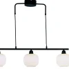ELIN Taklampa 81cm Svart/Opalvit