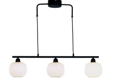 ELIN Taklampa 81cm Svart/Opalvit