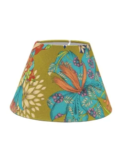 EMPIRE Lampskärm 22/11cm Kimono Olivgrön