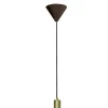 EPSILON Taklampa 45cm Matt Mässing