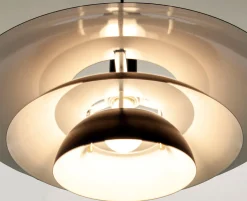 EPSILON Taklampa 45cm Svart