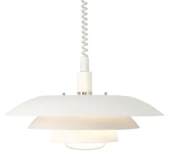 EPSILON Taklampa med hiss 45cm Vit