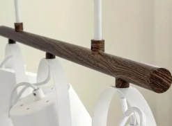 ESPRESSO Taklampa 3:a 71cm Vit/Brun