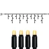EXTRA SYSTEM 24 Istappsslinga 3m 49LED Varmvit/Svart IP44