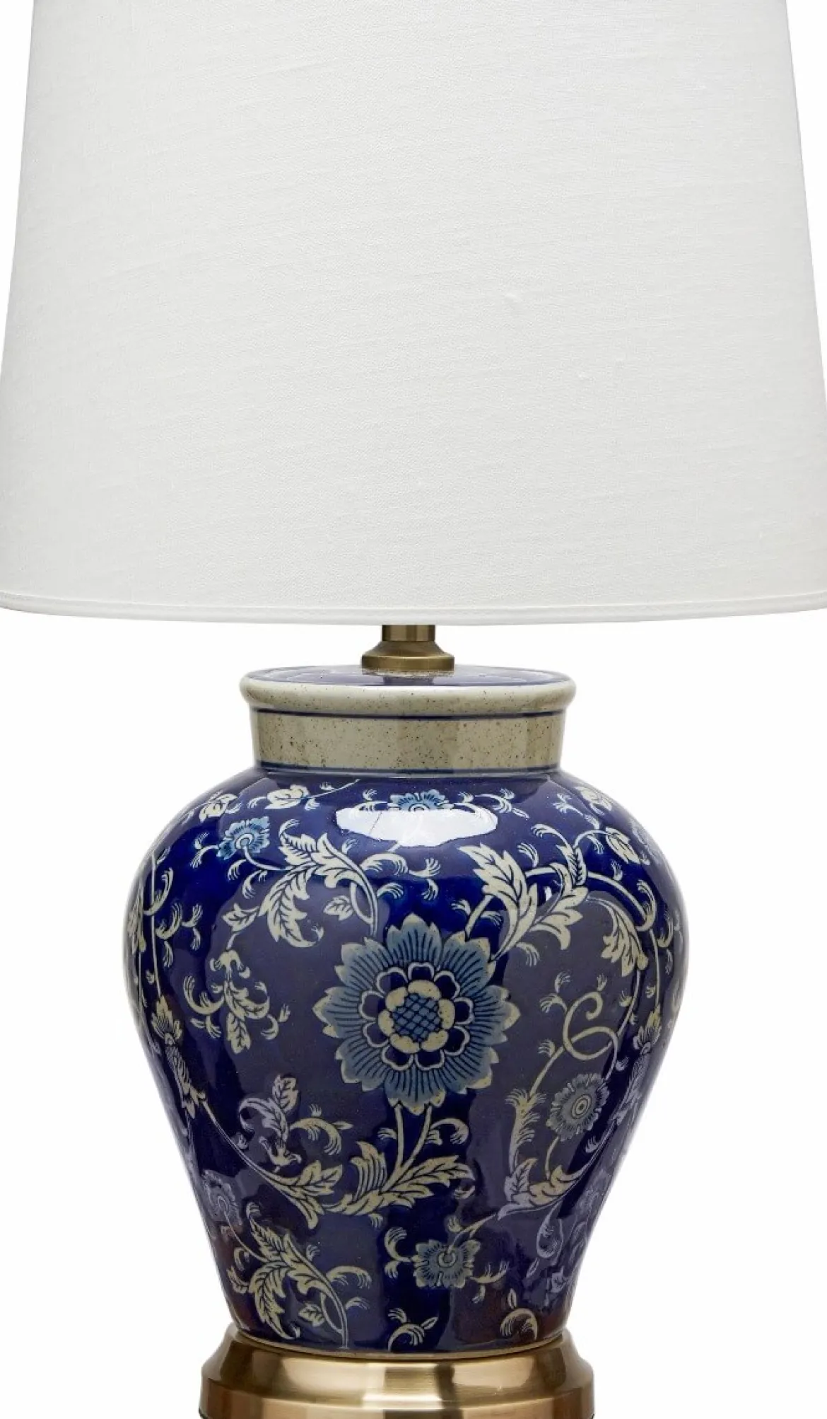 FANG HONG Lampfot 38cm Mörkblå