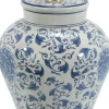 FANG HONG Lampfot 38cm Vit/Blå