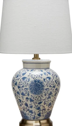 FANG HONG Lampfot 38cm Vit/Blå