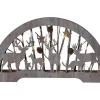 FAUNA Bordsdekoration Lazercut 25cm 10LED Natur