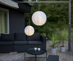 FESTIVAL Lampskärm Inom/Utomhus 40cm Vit