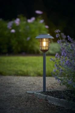 FILIPPA Solcells-pollare 50cm Grafit IP44