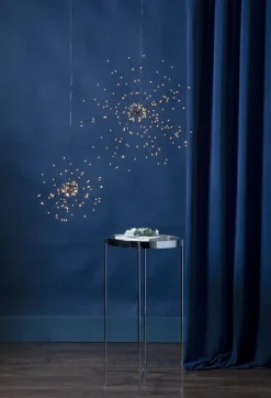 FIREWORK Hängande dekoration 45cm 200LED Svart