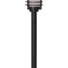 FLAME Solcells-pollare 53cm Svart
