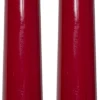 FLAMME CANDY Antikljus 2-pack 26cm Röd