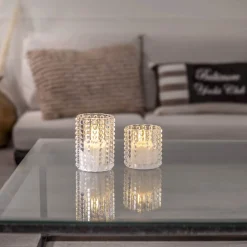 FLAMME DOTTY LED-Blockljus Batteri 13cm