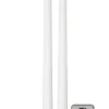 FLAMME SLIM LED-Antikljus 2-pack 38cm Vit