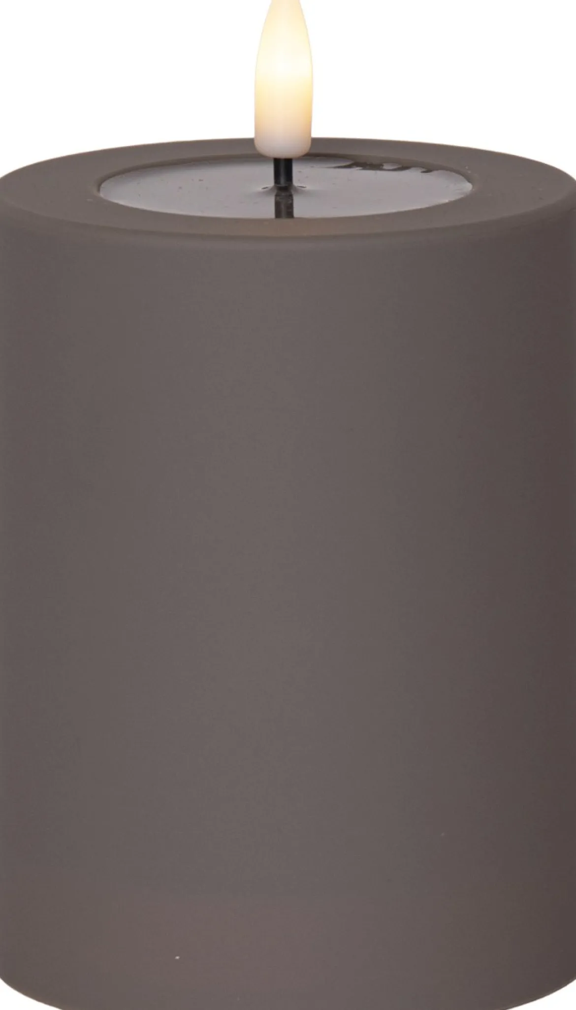 FLAMME SOFT LED-Blockljus 12,5cm LED Mullvad