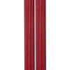 FLAMME STIPE LED-Antikljus 2-pack 25cm Röd