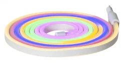 FLATNEON Ljusslang 3m Flerfärgad