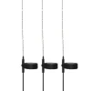 FLEXY 3-PACK Solcellsdekoration 80cm Svart IP44