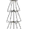 FOLDY GRAN Utedekoration 90cm 140LED Svart IP44