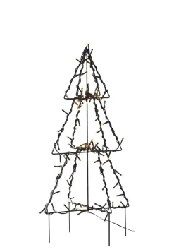 FOLDY GRAN Utedekoration 50cm 90LED Svart IP44