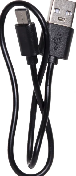 FUNCTIONAL Bord/Vägg/Klämmlampa USB-Laddbar 38cm Svart
