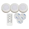 FUNCTIONAL LED-Puck Batteri Fjärrkontroll 3-pack 6,9cm Vit