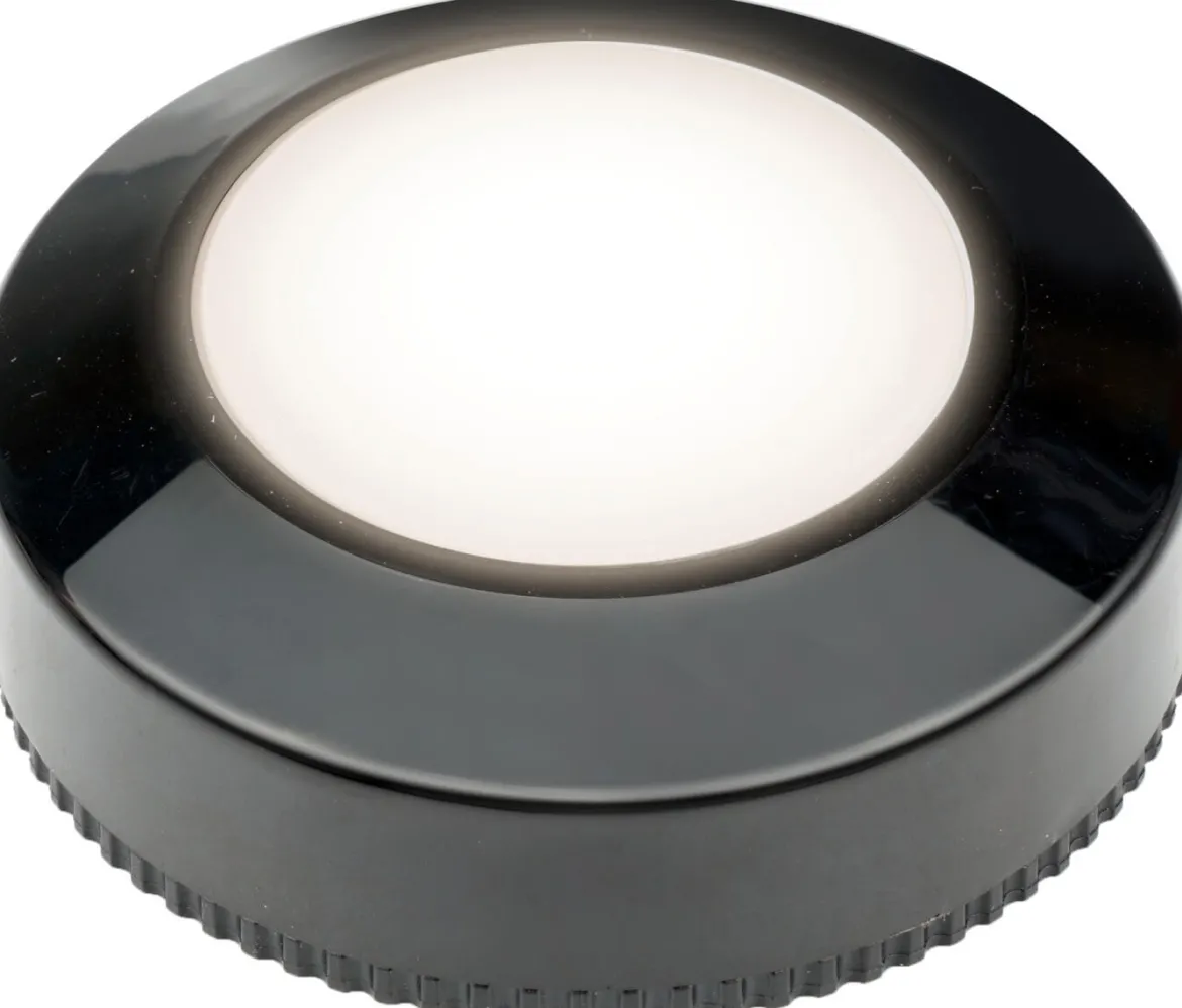 FUNCTIONAL LED-Puck 3-Pack Batteri 6,9cm Svart