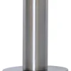 GLANS Lampfot E27 17cm Borstad stål