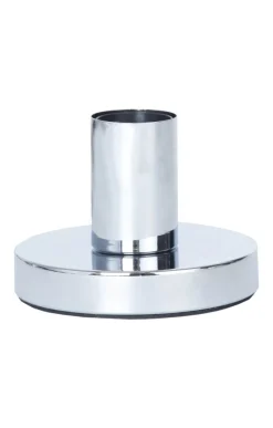 GLANS Lampfot E27 8,5cm Krom