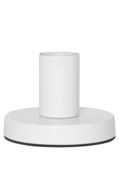 GLANS Lampfot E27 8,5cm Vit