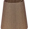 GLITTER Lampskärm Organza 14,5cm Lila