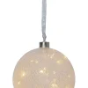 GLOW SNOW Glaskula 30L 15cm Frostad