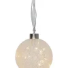 GLOW SNOW Glaskula 15L 10cm Frostad Batteri