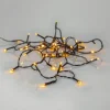 GOLDEN WARM WHITE Ljusslinga 2,8m 40LED Extra varmvit/Svart IP44