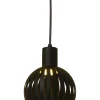 GRAFIKA Fönsterlampa 19cm Svart
