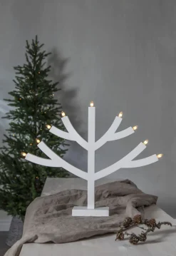 GRENE Ljusstake 9L 64cm Vit