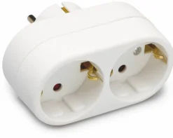GRENKONTAKT Vägg 2:a 2m Vit