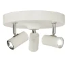 GUSTO Takspot Rund 3L Dimbar 25cm Vit