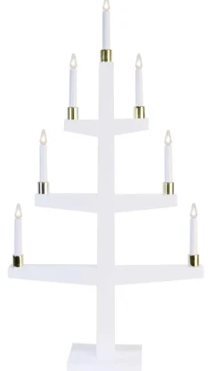 Halla Ljusstake 90cm Vit