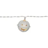 HALLOWEEN Ljusslinga Batteri 1,35m 10LED Varmvit/Vit
