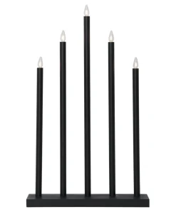 HOLY Ljusstake 64cm Svart