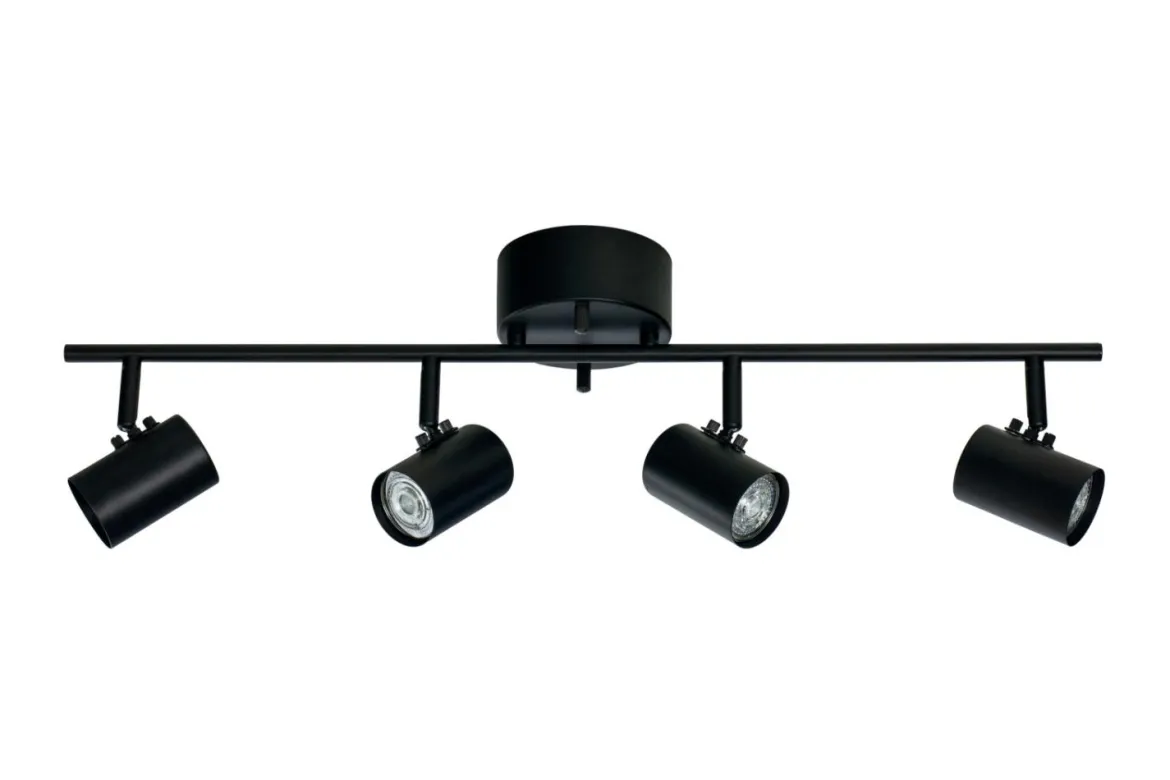 HUGIN Takspot Rak 4a Svart 75cm