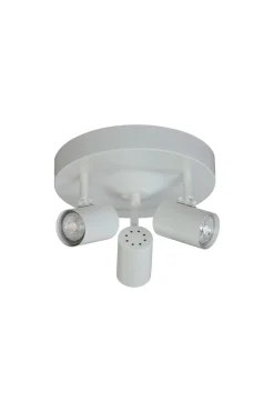 HUGIN Takspot Rund 3a Vit 25cm