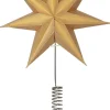 ISA Toppstjärna 21cm Guld